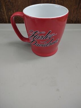 Harley-Davidson Red Ceramic Coffee Mug